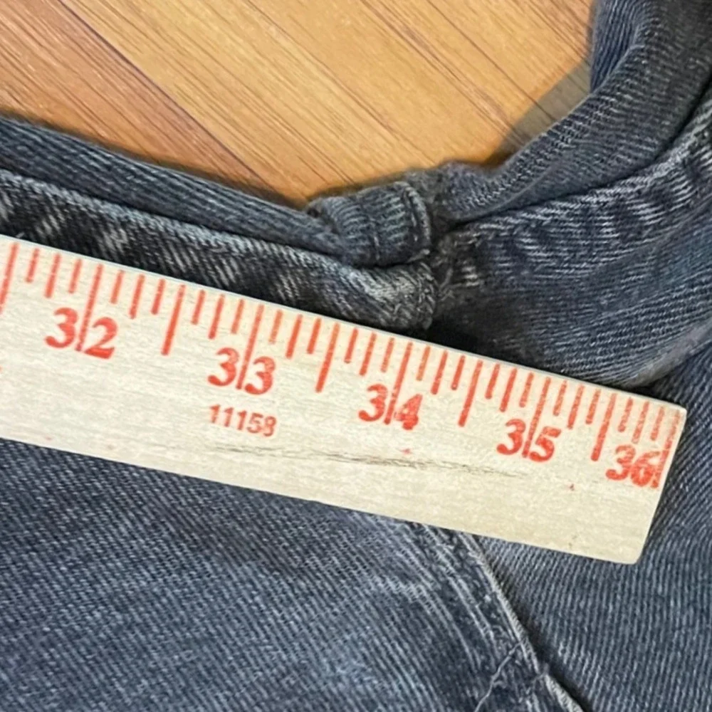 Levis 560 Loose Fit Tapered Leg Jeans Mens 38x34 Black Denim Made in USA 1996